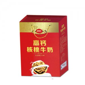 鹤田高钙核桃牛奶箱装