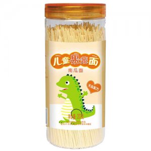 仙力儿童果蔬面南瓜面200g