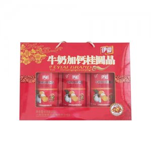 伊爱牛奶加钙桂圆晶礼盒装616g