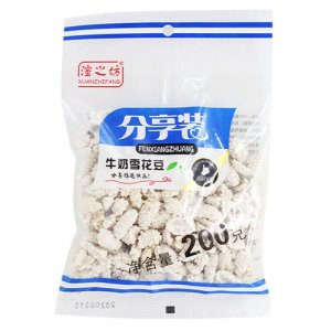 渲之坊牛奶雪花豆200g