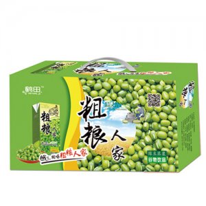 鹤田粗粮人家绿豆饮料箱装