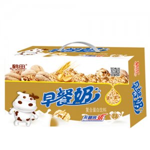 鹤田早餐奶无菌砖装