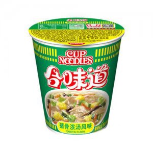 日清食品合味道杯面猪骨浓汤风味80g
