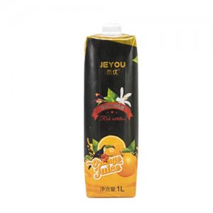 金樱无菌冷罐装橙汁1L