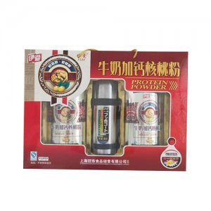 伊爱牛奶加钙核桃粉礼盒装600g