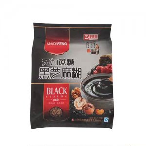 麦德风无加蔗糖黑芝麻糊立体袋810g