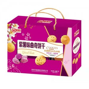 麦德风紫薯味曲奇饼干1.08kg