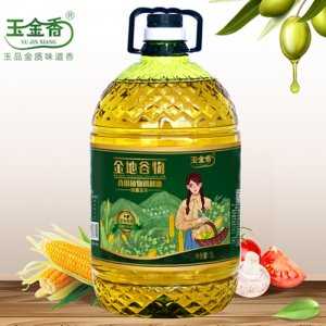 玉金香金地谷物橄榄玉米食用植物调和油5L