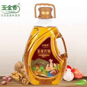玉金香金地谷物核桃花生食用植物调和油5L