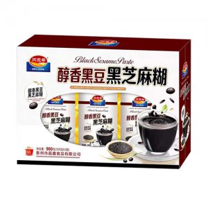 闪亮号醇香黑豆黑芝麻糊900g