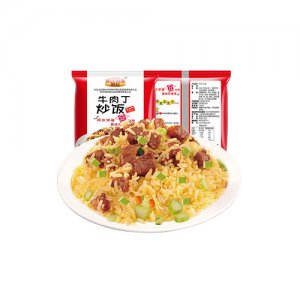 周家庄粥控牛肉丁炒饭袋装