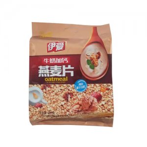伊爱牛奶加钙燕麦片立体袋808g