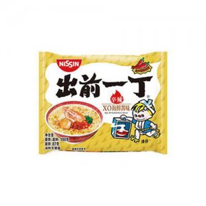 日清食品出前一丁辛辣XO酱海鲜味拉面100g