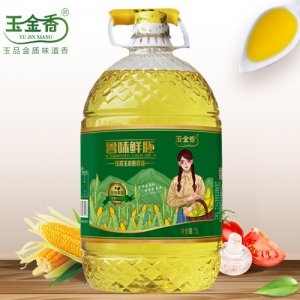 玉金香鲁味鲜胚压榨玉米胚芽油5L