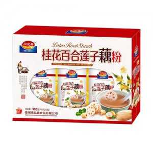 闪亮号桂花百合莲子藕粉900g