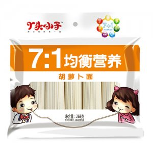 丫头小子胡萝卜面268g