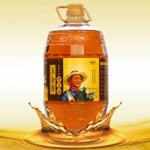 玉金香农家小榨老豆油5L