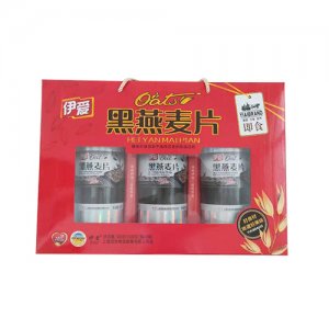 伊爱黑燕麦片礼盒装900g