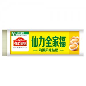 仙力全家福鸡蛋风味挂面散称