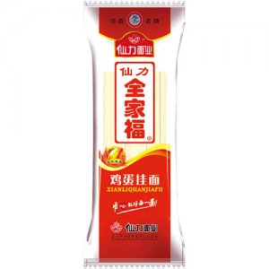 仙力全家福鸡蛋挂面袋装