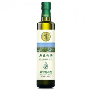 同科亚麻籽油瓶装500ml