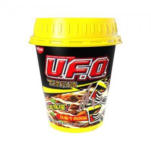 日清食品UFO铁板牛肉味杯面95g