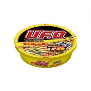 日清食品UFO铁板牛肉味碗面122g