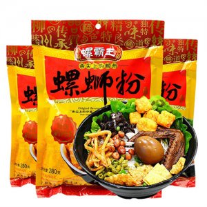 螺霸王柳州螺蛳粉三袋280g