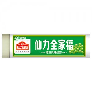 仙力全家福绿豆风味挂面袋装