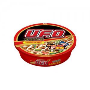 日清食品UFO鱼香肉丝味碗面124g