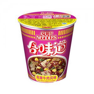 日清食品合味道杯面麻辣牛肉风味83g