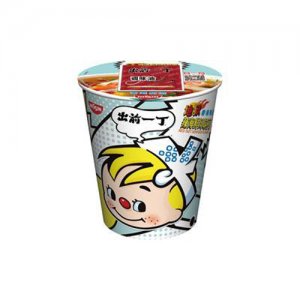 日清食品出前一丁杯面地狱海鲜味75g