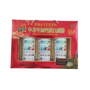 伊爱中老年加钙蛋白质粉礼盒装780g
