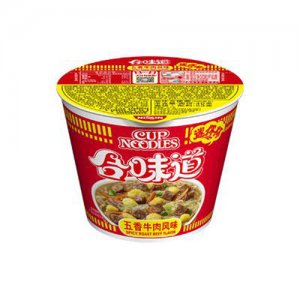 日清食品合味道杯面五香牛肉风味53g