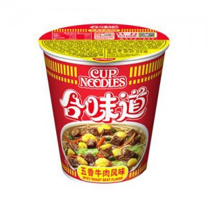 日清食品合味道杯面五香牛肉风味84g