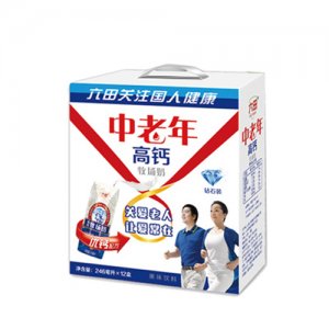 六田中老年高钙奶礼盒装