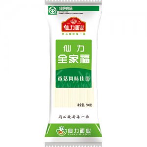 仙力全家福香菇风味挂面500g