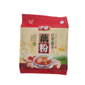 伊爱红枣莲子藕粉立体袋808g