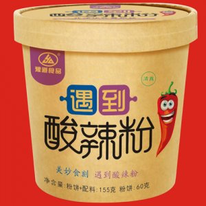 豫道食品遇到酸辣粉