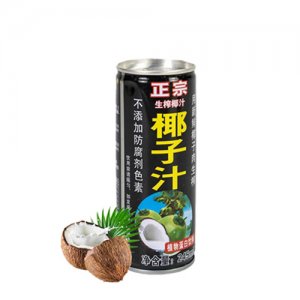 金樱生榨椰汁植物蛋白饮料245ml