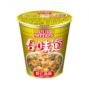 日清食品合味道杯面虾仁风味82g
