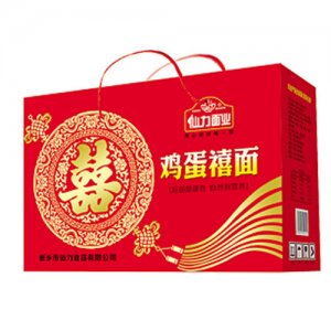 仙力鸡蛋喜面盒装