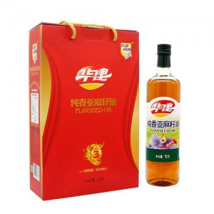 华建诚鑫 纯香亚麻籽油1L