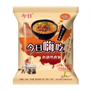 今日嗨吃红烧牛肉面120g
