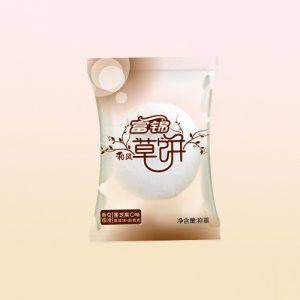 富锦和风草饼黑芝麻口味
