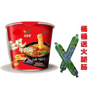 金紫阳红烧牛肉面112g
