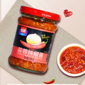 佳霖蒜蓉辣椒酱210g