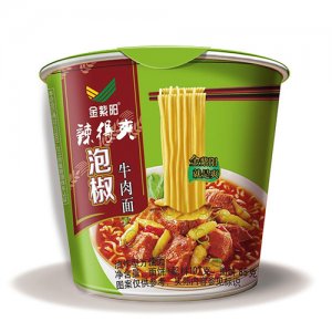 金紫阳泡椒牛肉面107g