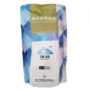 海跃海水自然晶盐-350g