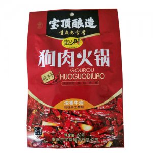 宝之味狗肉火锅底料浓香牛油味150g